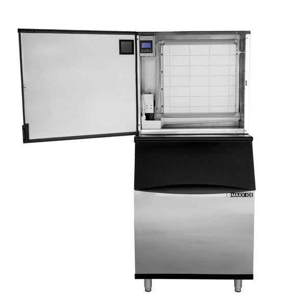 Maxx Ice Intelligent Series Modular Ice Machine, 30"W, 521 lbs, and