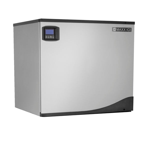 Maxx Ice Intelligent Series Modular Ice Machine, 30"W, 650 lbs, Full Dice Cubes, in Stainless Steel