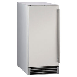 Maxx Ice Premium Outdoor Self-Contained Ice Machine, 15"W, 65 lbs, Energy Star, in Stainless Steel