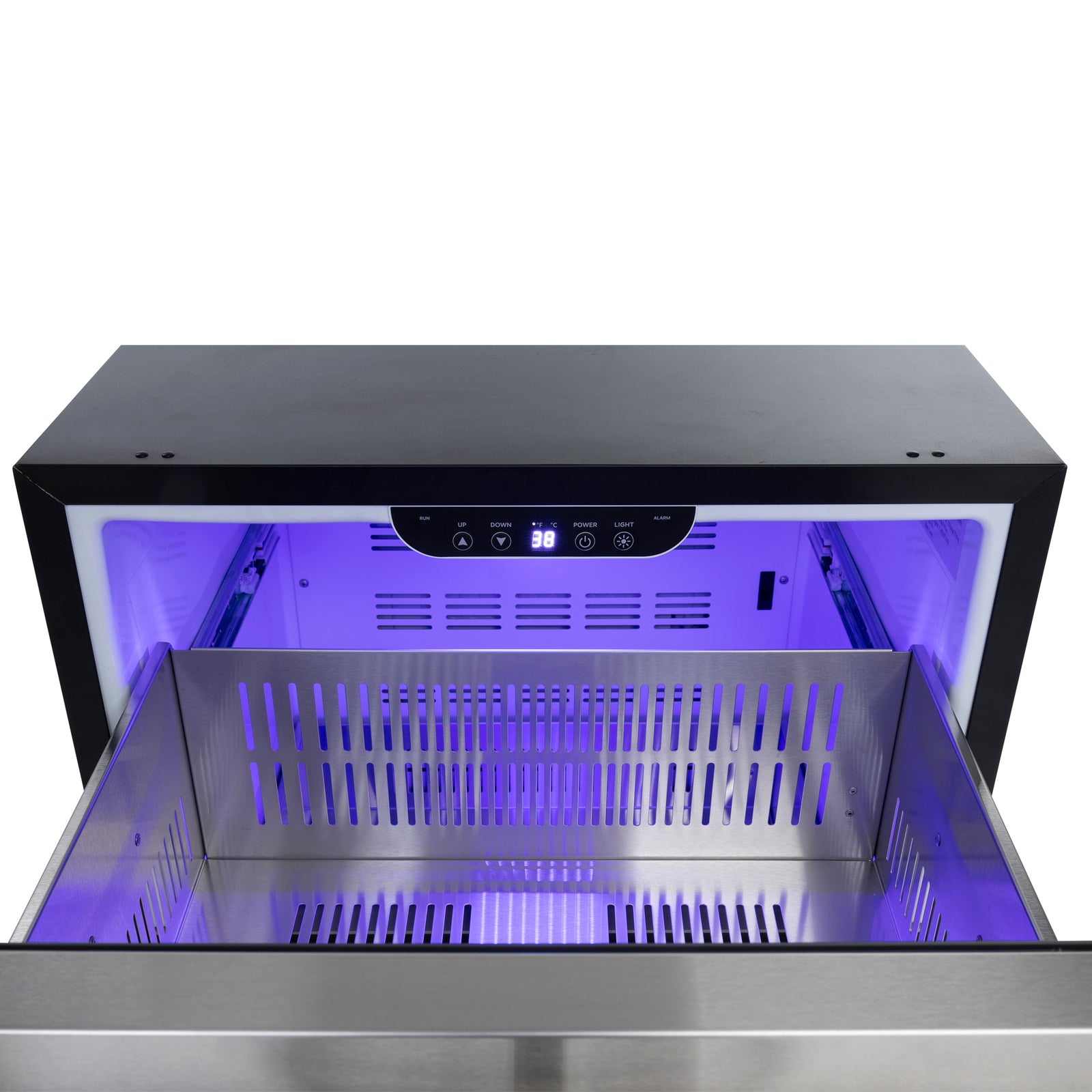 Maxximum Premium Indoor Undercounter Refrigerator with 2 Drawers