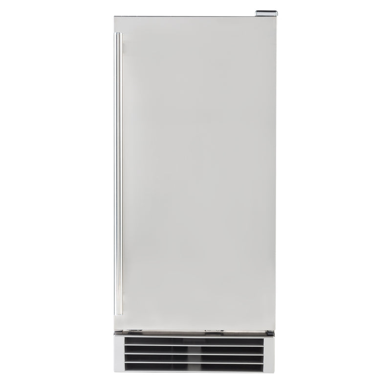 Maxx Ice Compact Outdoor Refrigerator, 15"W, 3 cu. ft. Capacity, in Stainless Steel (MCR3U-OHC)