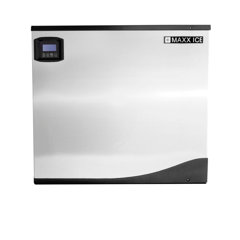 Maxx Ice Intelligent Series Modular Ice Machine, 30"W, 650 lbs, Full Dice Cubes, in Stainless Steel