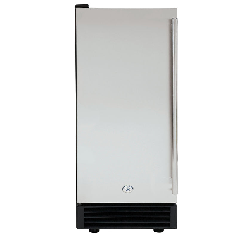 Maxx Ice Compact Indoor Refrigerator, 15"W, 3 cu. ft. Capacity, in Stainless Steel (MCR3UHC)