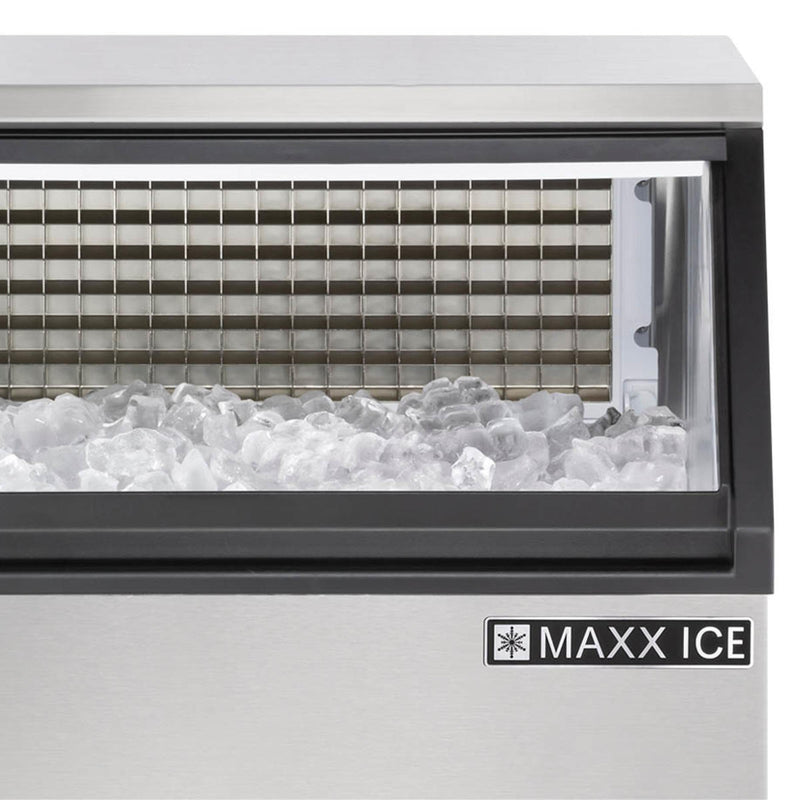 Maxx Ice Self-Contained Ice Machine, 75 lbs, Bullet Ice Cubes, with 25 lb  Built-in Ice Storage Bin, in Stainless Steel with Black Trim in Stainless  Steel (MIM75) - Maxx Ice
