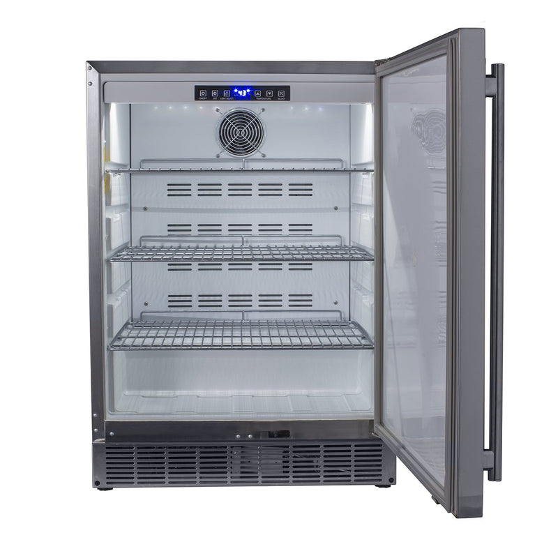 Maxx Ice Compact Outdoor Refrigerator, in Stainless Steel